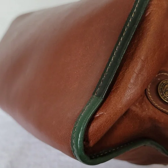 Brahmin vintage brown leather handbag - Picture 13 of 16